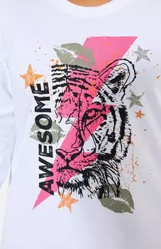 Топ с длинными рукавами Angel of Style, белый