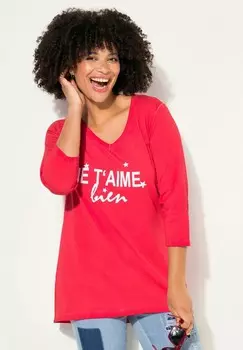 Топ с длинными рукавами Angel of Style, красный