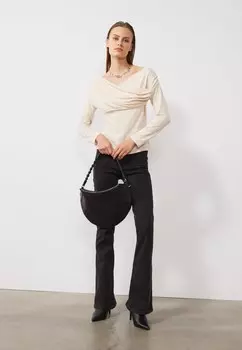 Топ с длинными рукавами Anna Field, бежевый