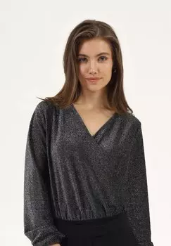 Топ с длинными рукавами Anna Field, черный