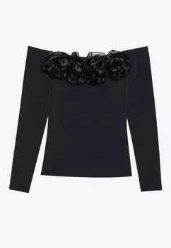 Топ с длинными рукавами Anna Field, черный
