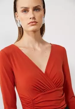 Топ с длинными рукавами Anna Field, красный