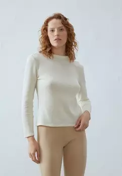 Топ с длинными рукавами Anna Field, кремовый