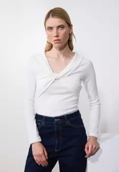 Топ с длинными рукавами Anna Field, молочный