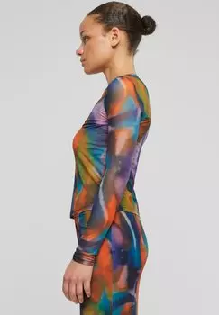 Топ с длинными рукавами Aop Longsleeve Urban Classics, multicolorreflection