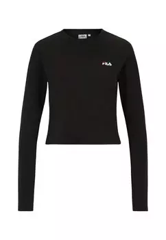 Топ с длинными рукавами APPAREL BENNDORF CROPPED Fila, черный