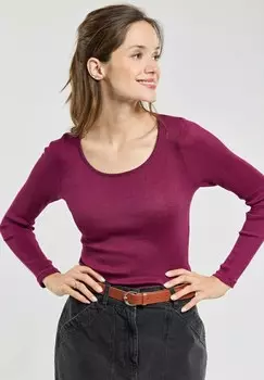 Топ с длинными рукавами Armor lux, фиолетовый