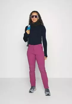 Топ с длинными рукавами Ascent Seamless Athleta, темно-синий