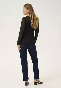 Топ с длинными рукавами ASO MELIDA Culture, черный