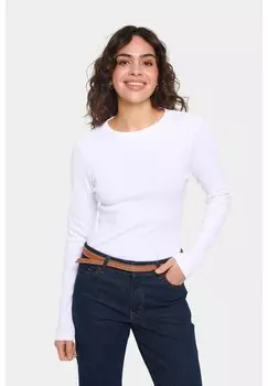 Топ с длинными рукавами ASTERSZ Saint Tropez, кремовый