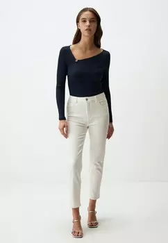 Топ с длинными рукавами ASYMMETRIC NECKLINE Jimmy Key, темно-синий