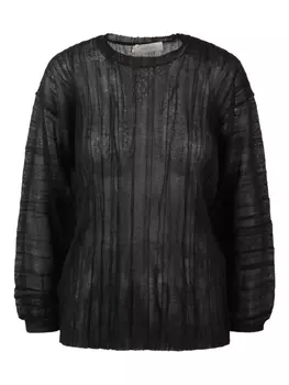 Топ с длинными рукавами atomo factory, черный