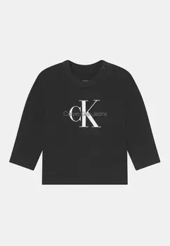 Топ с длинными рукавами BABY MONOGRAM UNISEX Calvin Klein Jeans, цвет black