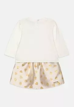 Топ с длинными рукавами BABY SKIRT SET MOSCHINO, кремовый