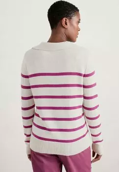 Топ с длинными рукавами BARBIZAN LONG SLEEVE Seasalt Cornwall, темно фиолетовый