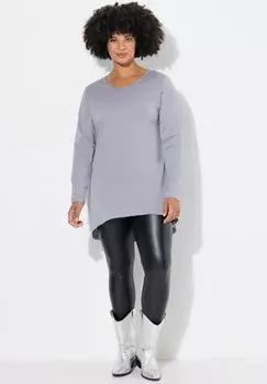 Топ с длинными рукавами BEQUEME PASSFORM RUNDHALS Angel of Style, серый