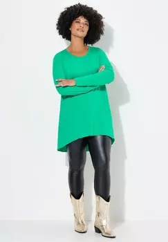 Топ с длинными рукавами BEQUEME PASSFORM RUNDHALS Angel of Style, светло-зеленый