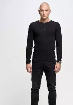 Топ с длинными рукавами Big Star, черный