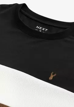 Топ с длинными рукавами BLOCK TALL REGULAR FIT Next, черный