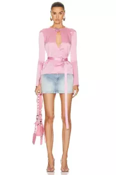 Топ с длинными рукавами Blumarine, цвет Dalia