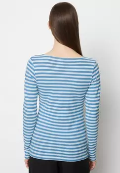 Топ с длинными рукавами BOAT NECK STRIPED Marc O'Polo, цвет Multi Shiny Sky