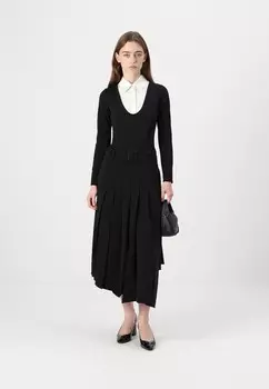 Топ с длинными рукавами BODY KARL LAGERFELD, черный