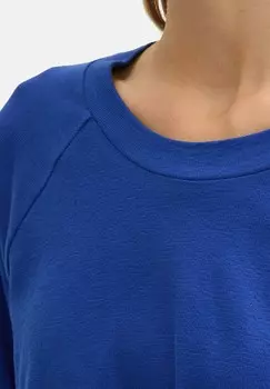 Топ с длинными рукавами BOUCL TOM TAILOR DENIM, темно-синий