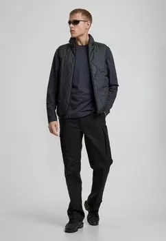 Топ с длинными рукавами Brandit, темно-синий