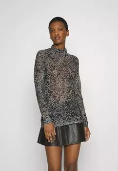 Топ с длинными рукавами Bruuns Bazaar, черный