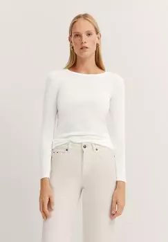 Топ с длинными рукавами bugatti, белый