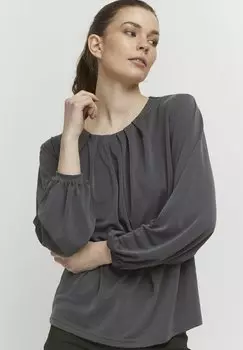 Топ с длинными рукавами BYPERL TSHIRT b.young, цвет blackened pearl