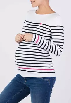 Топ с длинными рукавами C'EST LA VIE Cache Coeur, белый