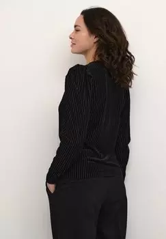 Топ с длинными рукавами CACA Kaffe, черный