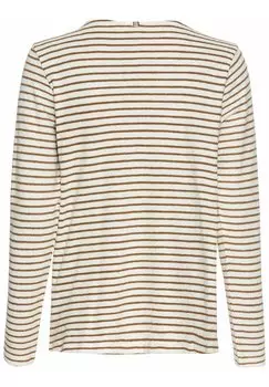 Топ с длинными рукавами camel active, коричневый