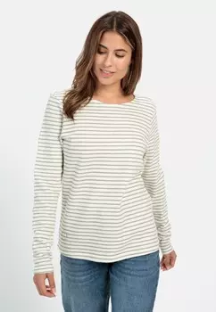 Топ с длинными рукавами camel active, зеленый