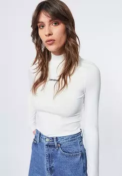 Топ с длинными рукавами CARAH Dr.Denim, белый