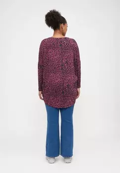 Топ с длинными рукавами CARCARMA LONG ONLY Carmakoma, бордовый