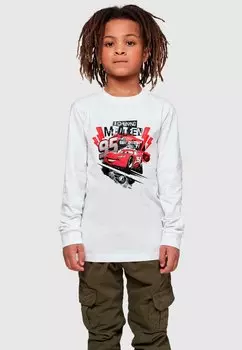 Топ с длинными рукавами CARS LIGHTNING MCQUEEN COLLAGE ABSOLUTE CULT, цвет white