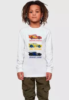 Топ с длинными рукавами CARS RACER PROFILE ABSOLUTE CULT, цвет white