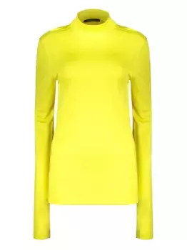 Топ с длинными рукавами Cdric Charlier, желтый