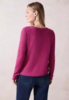 Топ с длинными рукавами Cecil, цвет Mottled Pink