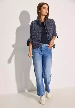 Топ с длинными рукавами Cecil, синий