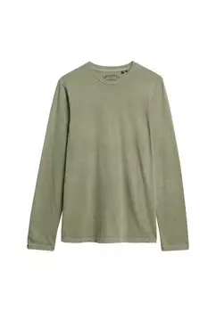 Топ с длинными рукавами CLASSIC ESSENTIAL Superdry, светло-зеленый