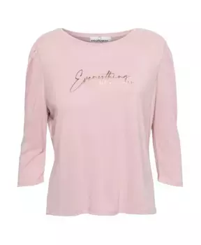 Топ с длинными рукавами &Co Woman, розовый