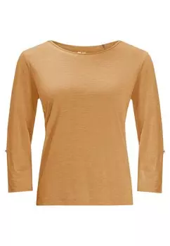 Топ с длинными рукавами COAST 3/4 TCOAST 3/4 Jack Wolfskin, цвет honey yellow