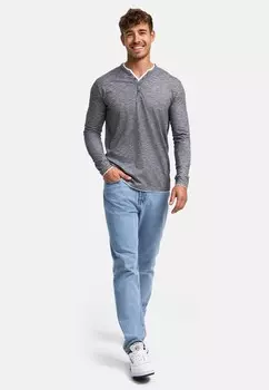 Топ с длинными рукавами COLESON INDICODE JEANS, черный