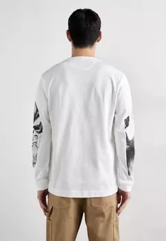 Топ с длинными рукавами Collage Print Paul Smith, белый