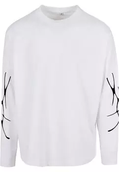 Топ с длинными рукавами COLLECTION CUT ON LONGSLEEVE Upscale by Mister Tee, цвет white