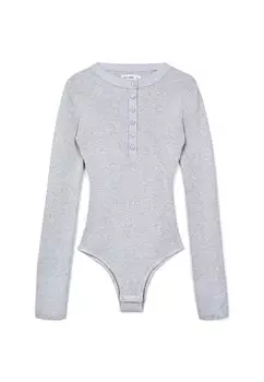 Топ с длинными рукавами COLLO SERAFINO Calliope, серый