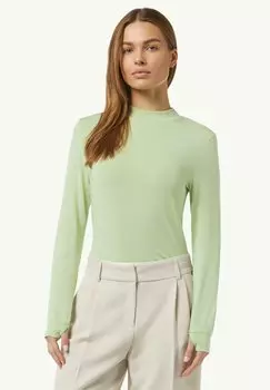 Топ с длинными рукавами comma casual identity, зеленый